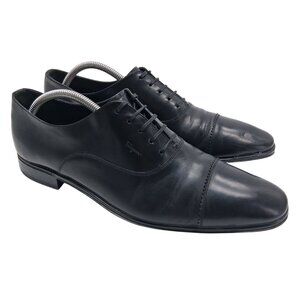 Salvatore Ferragamo Shoes Mens Size 9.5 Cap Toe Oxford Made Italy 7LC 15170